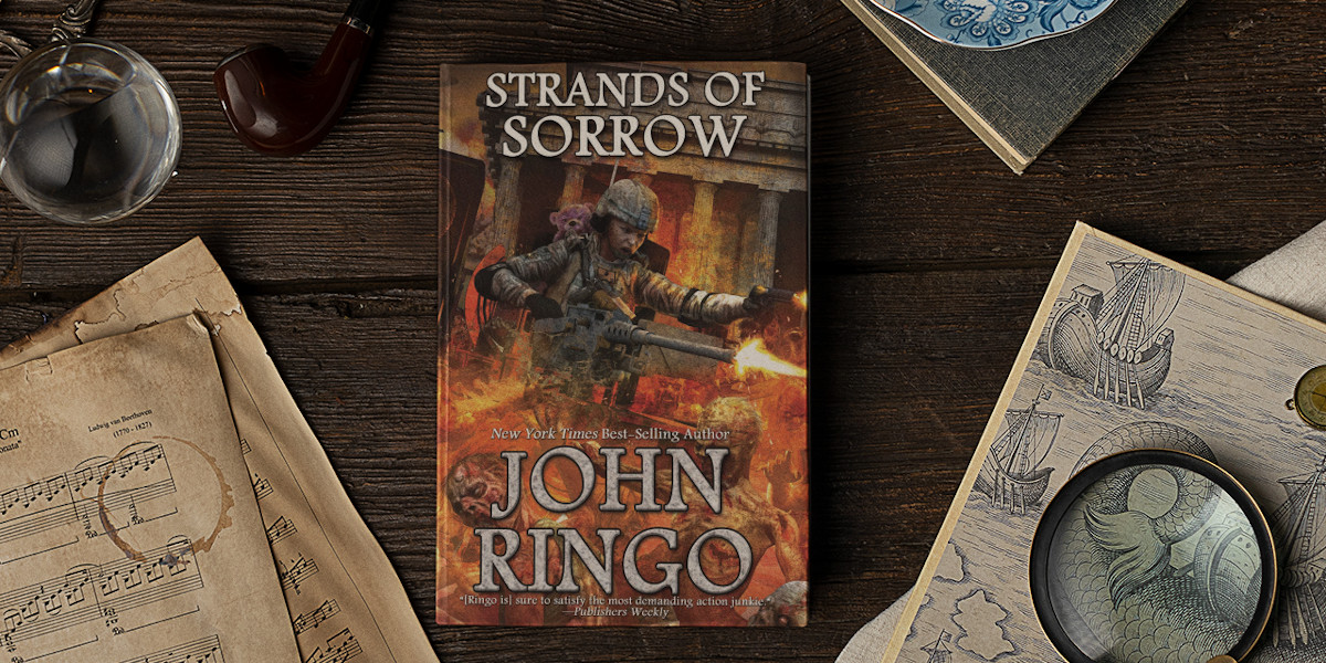 Cover art from Strands of Sorrow